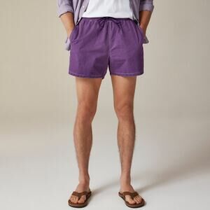 J. Crew 5" pigment-dyed swim trunk - Vintage Purple Size XS